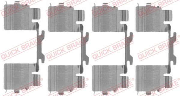 QUICK BRAKE Комплектующие, колодки дискового тормоза 109-1725